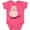 Vintage Hot Pink, variant on Inktastic Pig-oink Boys or Girls Baby Bodysuit