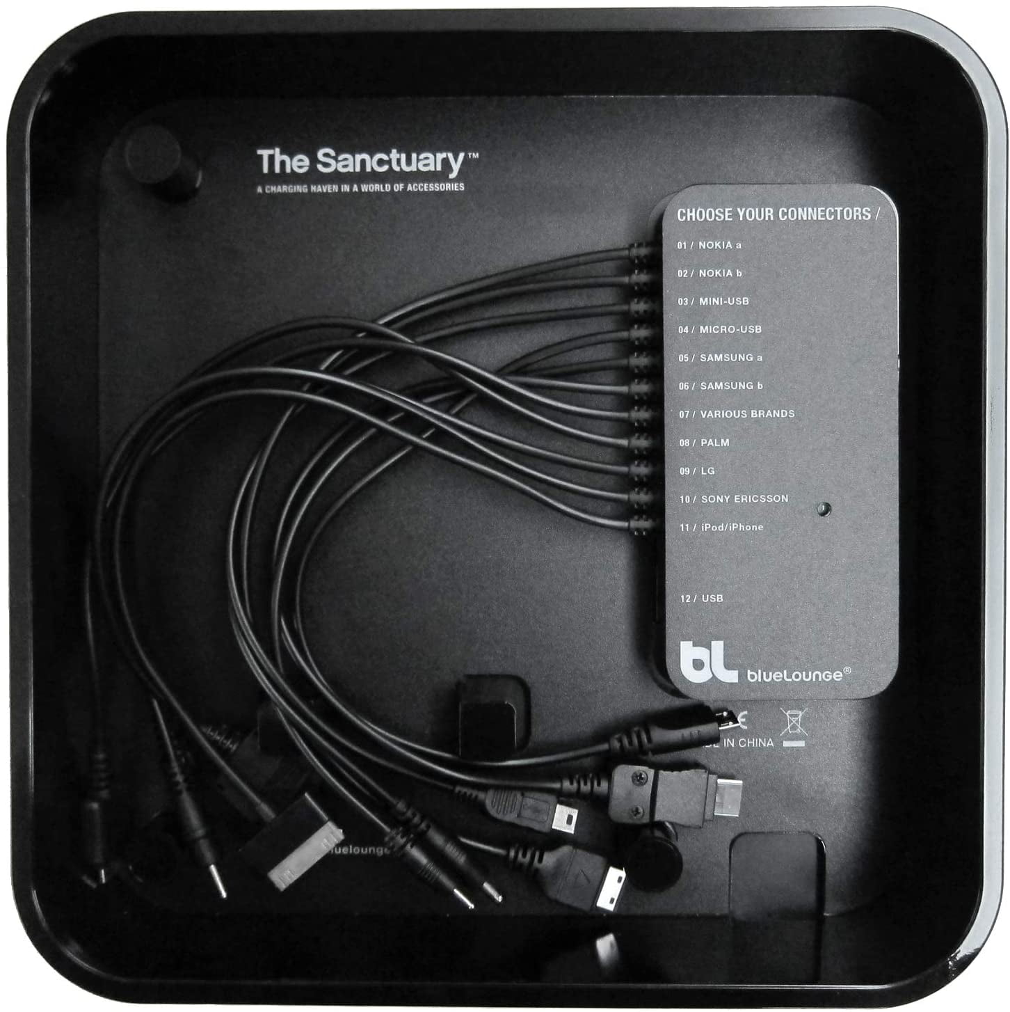 Charging Station for Multiple Devices, Multi Device Charger Organizer