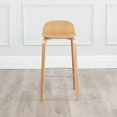 thumbnail image 4 of Glen Contract Grade Modern Wooden Bar Stool, 27-inch Seat, 4 of 6