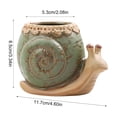 thumbnail image 3 of The Fleshy Flowerpot Ceramic Snails Cartoons Desktop Ornaments Flowerpot Gardening Decoration Home Mini Flowerpot, 3 of 6