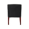 thumbnail image 3 of Boss Office Products Black Reception Waiting Room Chair, 3 of 7