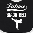 thumbnail image 4 of Inktastic Martial Arts Future Black Belt Karate Boys or Girls Baby Bib, 4 of 4