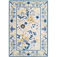 thumbnail image 2 of Rugs America Hanna VA30D Gardenia Ivory Gold Floral Transitional White Area Rug, 9'x12', 2 of 9