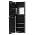 thumbnail image 5 of FirsTime & Co. Aged Black Farmhouse Arch Mirrored Jewelry Armoire, Farmhouse, Painted, Rectangular,Wood, 14 x 3.75 x 43 in, 5 of 11