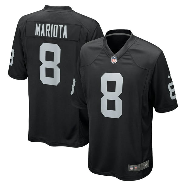 Marcus Mariota Las Vegas Raiders Nike Game Jersey - Black