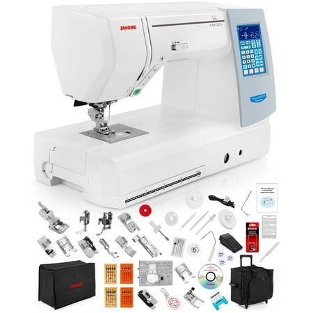 UPC: 5027843500271 | Janome Memory Craft Horizon 8200 QCP Special Edition Computerized Sewing Machine w/ FREE 8-Piece V.I.P. Reward Package!