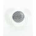 thumbnail image 2 of Personalized Name Unisex Grey Chevron Pacifier Clip, 2 of 2