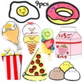 thumbnail image 1 of Coofit 9PCS Fridge Magnets Cartoon Cute Food Refrigerator Magnets Home Decorations, 1 of 10
