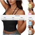 thumbnail image 7 of ShomPort Women's Padded Sports Bra Workout Running Camisole Crop Top with Built in Bra Active Yoga Bras for Women, 7 of 7