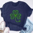 thumbnail image 2 of EcoLoom Shamrock Stethoscope Nurse St Patricks Day Lucky Short Sleeve Unisex T Shirt, 2 of 6