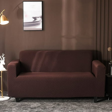 Jia Cool Four Seasons Sofa Cover 1 Piece Stretch Fit 4 Seat Cushion Couch Anti Slip Newest Slipcover Furniture Protector Canada Seat Cushion Couch Cover Anti Slip, Four Seasons Sofa Slipcover