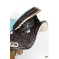 thumbnail image 6 of HILASON Western Horse Treeless Trail Barrel American Leather Saddle | for Horses, 6 of 7