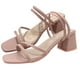 thumbnail image 1 of Zapatos Elegantes para Mujer Sandalias Tacón Cuadrado Transpirables Playa Al Aire Libre, 1 of 7