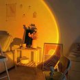 thumbnail image 3 of Rotating Projector Lamp, 360-Degree Bright Desk Lamp, Dimmable LED Bulb, Modern Minimalist Design, For Home Office, Entertainment Center, Living Room, Bedroom, Energy Efficient, Remote Control,, 3 of 9