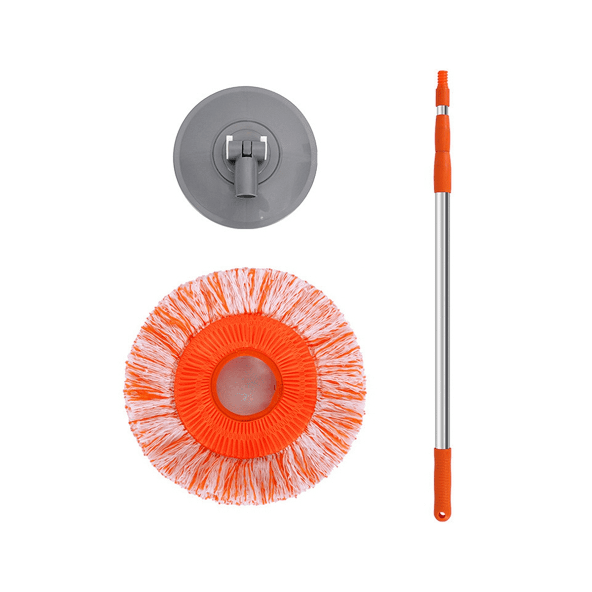 Flat Mop Lazy Mop 360° Rotatable Cleaning Mop Retractable Wall Cleaning