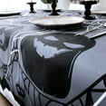 thumbnail image 4 of karymi New Halloween Tablecloth Web Pumpkin Tablecloth Holiday Table Cloth Printed Flower Tea Table Decorative Tablecloth Week, 4 of 9