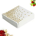 thumbnail image 3 of 20PCS Dots Pattern Paper Napkin Disposable Napkin Tissue Party Tissue Napkin for Party Gathering Festival (Golden), 3 of 8