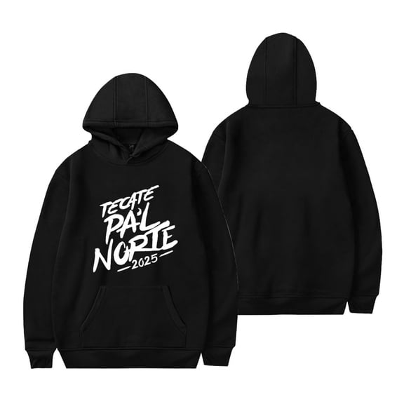 Tecate Pa'l Norte 2025 Festival Hoodie Unisex Long Sleeve Sweatshirt With Pockets