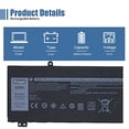 thumbnail image 1 of Batería para Laptop VANPIR 1F22N 15.2V 60Wh 3750mAh 4 Celdas Compatible, 1 of 2