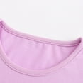 thumbnail image 4 of Tdoqot Toddler Girls Graphic T Shirts- Fashion Short Sleeve Crewneck Cotton Kids Summer Tops Purple Size 2T, 4 of 6