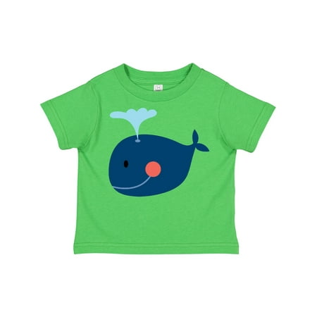 

Inktastic Whale Cute Blue Gift Toddler Boy or Toddler Girl T-Shirt
