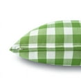 thumbnail image 3 of Classic Retro Checkers Plaids Series Decorative Throw Pillow, 18" x 18", Green, 2 Pack, 3 of 4