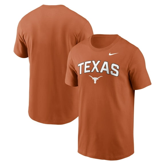 Men's Nike Texas Orange Texas Longhorns Primetime Arch Stack T-Shirt
