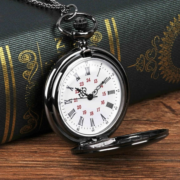 WHAMVOX  Chain Pocket Watch Roman Face Small Perfect Workmanship