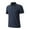 Dark Blue, variant on ohmzyzo Mens Polo Shirts Moisture Wicking Golf Shirts Clasic Solid Color Short Sleeve Performance Tops Breathable Outdoor Golf Tees Army Green XXL