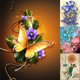 thumbnail image 1 of Taladro diamante pintura (DE4231) 5D DIY flor completa bordado mosaico Kit decoración del hogar 30x40cm Hugtrwg Para estrenar, 1 of 1