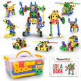 thumbnail image 1 of Kit de construcción PicassoTiles PTN201 con taladro eléctrico para niños de 3 años o más, 1 of 9