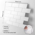 thumbnail image 3 of Protector contra salpicaduras Reovatile para quitar y pegar, PVC, 12 x 12 cm, paquete de 10 unidades, 3 of 8