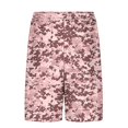 thumbnail image 6 of GUZOM Mens Pink Camo Swim Trunks Board Shorts with Compression Liner Quick Dry for Swimming Surfing & Beach,Size S, 6 of 6