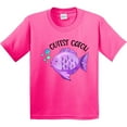 thumbnail image 3 of Inktastic Cutest Catch Cute Purple Fish Youth T-Shirt, 3 of 5