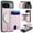Pink, variant on Dteck Magnetic Wallet Case for Google Pixel 10 /10 Pro,2 in 1 Detachable Leather RFID Blocking Card Slots Wallet Case Compatible with Mag Safe Shockproof Kickstand Cover,Blue