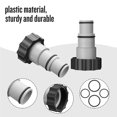 thumbnail image 2 of 2 Adaptadores de Manguera de Repuesto para Piscina Sobre el Suelo, Adaptador de Manguera de 1,5 a 1,25 Pulgadas para Roscadas, 2 of 5