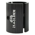 thumbnail image 1 of Adaptador de cuña de conversión del espaciador del manillar de la bicicleta (25,4-31,8 MM) negro, 1 of 6