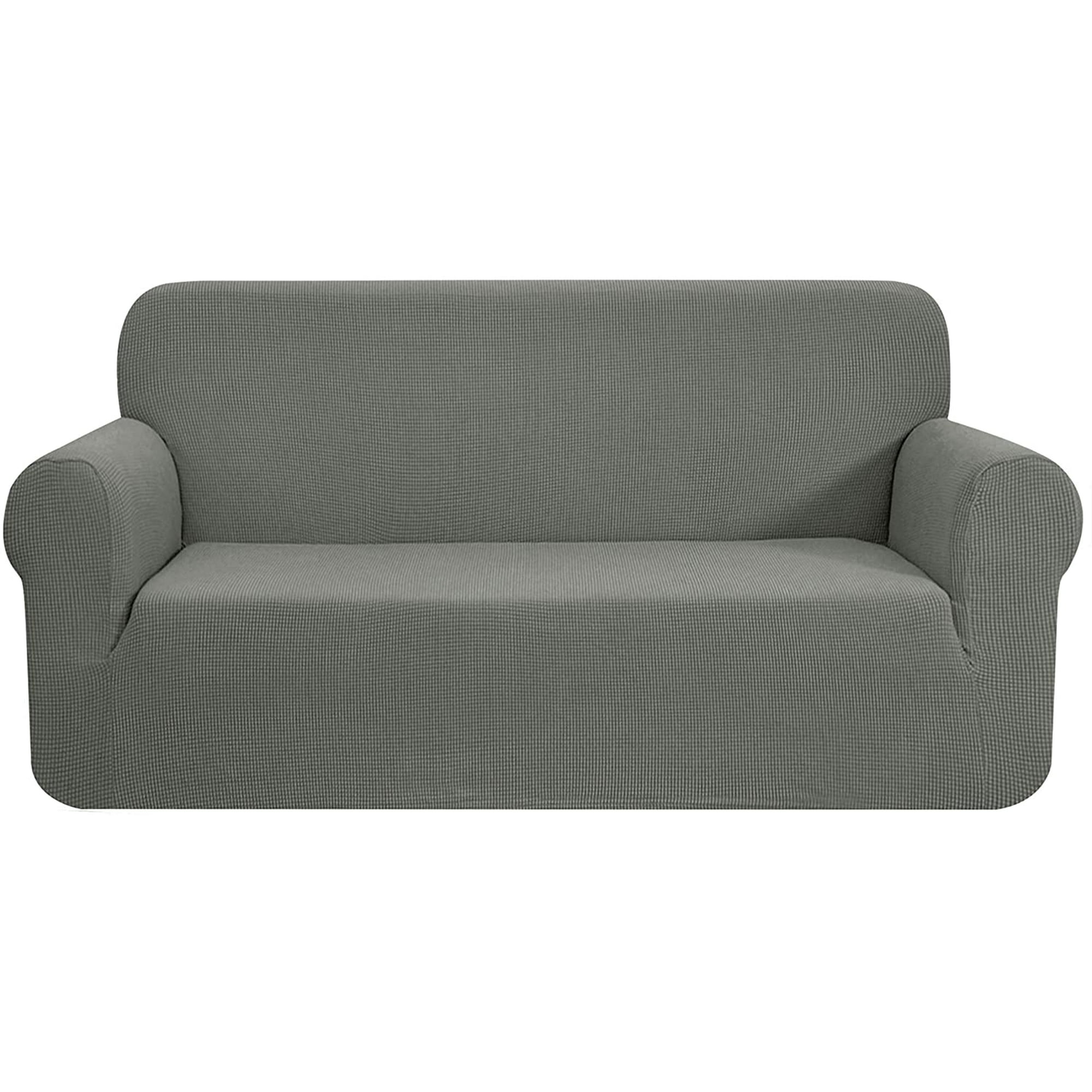 1 Piece Jacquard High Stretch Sofa Cover Polyester and Spandex Arm Chair Loveseat Seater Sofa Slipcover Coat Furniture Protector for