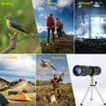 thumbnail image 6 of EIMELI Super Telephoto Zoom Monocular Telescope Portable Binoculars 4K 10-300X40mm, 6 of 7