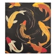 thumbnail image 6 of Yayeee Magnetic Dishwasher Cover for The Front Decoration Home Kitchen Machine Sticker Protector, Black Fish Pattern, 6 of 6