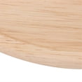thumbnail image 2 of Unpainted Wooden Pizza Plate Heat Resistant Serving Tray Tableware for Home Restaurant, 2 of 4