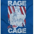 thumbnail image 2 of Street Fighter Vega Rage Cage USA Zip Hoodie Sweatshirt Men Brisco Brands M, 2 of 6