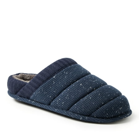 

Dearfoams Men s Aiden Waffle Knit Clog Slipper