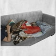 thumbnail image 6 of Cats Soft Flannel Fleece Throw Blanket, Kittens and Mittens Newborns Baby Animals in an Plain Blanket Wood Play Toys, Cozy Plush for Indoor and Outdoor Use, 70" x 90", Multicolor, by Ambesonne, 6 of 6