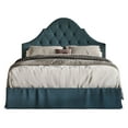 thumbnail image 3 of HMD Isabella Full Tufted Upholstered Panel Bed, Denim Blue, 3 of 3