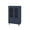 Blue, variant on 46.5'' Glass Display Cabinet with Ribbed Glass Doors,Wooden Curio Cabinet with 2 Drawers & Adjustable Shelf, Freestanding Buffet Cabinet Unit for Living Room Dining Room
