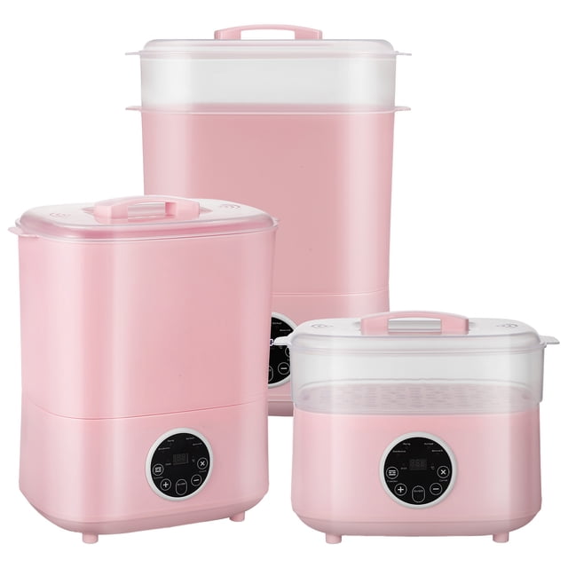 Esterilizador de biberones, calentador de leche, secador de biberones, esterilizador de chupetes, esterilizador eléctrico de alimentación de bebé con enchufe estadounidense