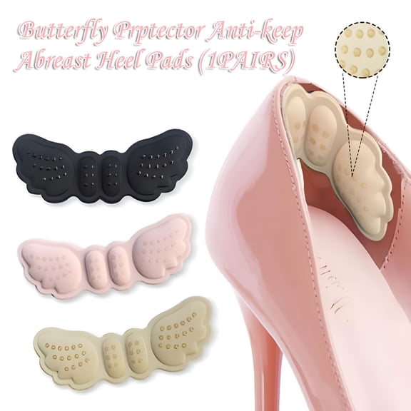 TELOLY Foot Masks Heel Cushion Inserts Shoe Pads for Loose Shoes Heel Blister Protectors for Women Men