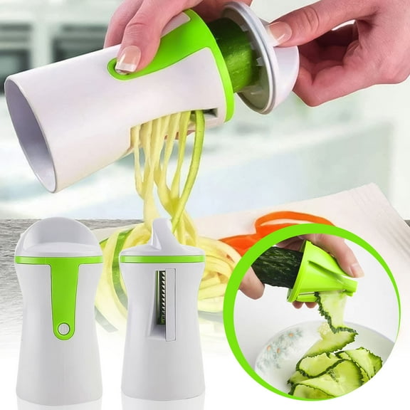 Vegetable Spiralizer Slicer, Adjustable Zucchini Carrot Noodle Maker, Cucumber Spiral Cutter, Easy to Use Kitchen Tool