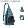 thumbnail image 2 of Funny Pet Sling Backpack - Playful Cat Design Crossbody Bag, Anti-Theft Pack for Commuting & Outdoor, 2 of 4
